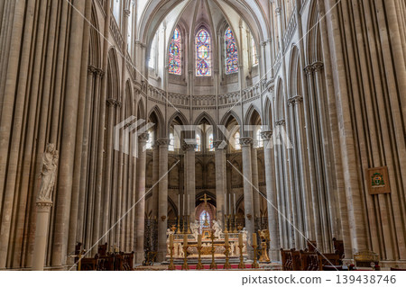 Cathedral of Our Lady, Coutances, France, interiors 139438746
