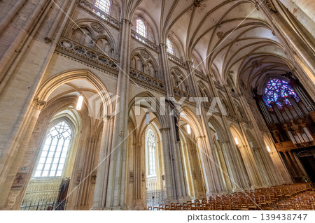 Cathedral of Our Lady, Coutances, France, interiors Cathedral of Our Lady, Coutances, France, interiors 139438747