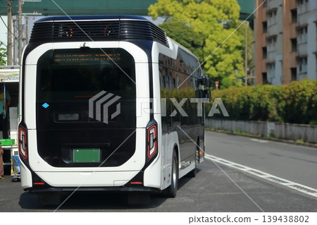 Hydrogen fuel cell bus image Hydrogen fuel cell bus image 139438802