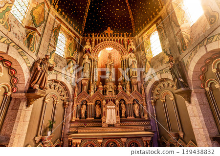 Church Saint Nicolas, Barfleur, France, interiors 139438832