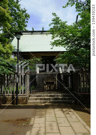 Tenso Shrine in Kamimachi, Setagaya Ward. May, Setagaya 1394, Kamimachi Tenso Shrine 139439183