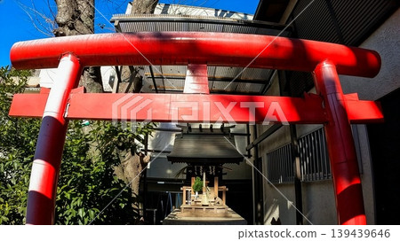 A subsidiary shrine within the grounds of Yoriki Shrine, located in the city. A subsidiary shrine within the grounds of Yoriki Shrine, located in the city. 139439646