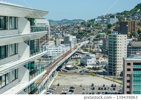 A scene of the West Kyushu Shinkansen Kamome train arriving at Nagasaki Station (photographed in May 2026). A scene of the West Kyushu Shinkansen Kamome train arriving at Nagasaki Station (photographed in May 2026). 139439863