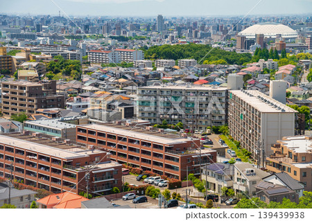從平和公園水塔欣賞名古屋市景（愛知縣名古屋市） 139439938
