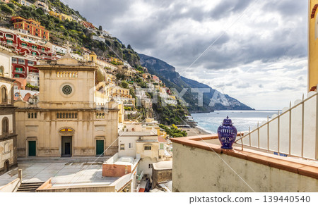 beautiful landscape of Positano, southern Italy, Amalfi Coast beautiful landscape of Positano, southern Italy, Amalfi Coast 139440540