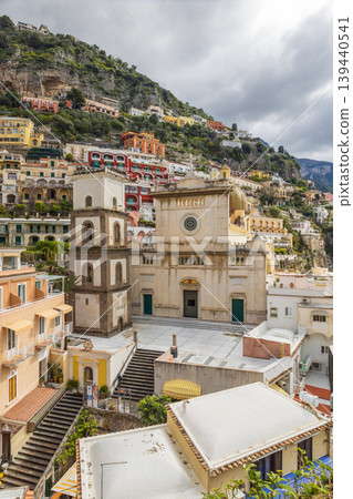 beautiful landscape of Positano, southern Italy, Amalfi Coast beautiful landscape of Positano, southern Italy, Amalfi Coast 139440541