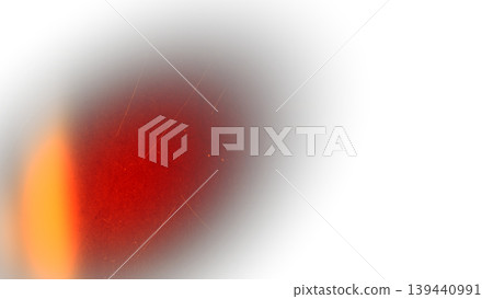 Red and orange film burn with fine scratches and dark shadow on a transparent background, moody analog film concept Red and orange film burn with fine scratches and dark shadow on a transparent background, moody analog film concept 139440991