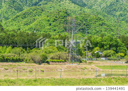 Rural landscape of Hira in the Kosei region, Otsu City, Shiga Prefecture Rural landscape of Hira in the Kosei region, Otsu City, Shiga Prefecture 139441491