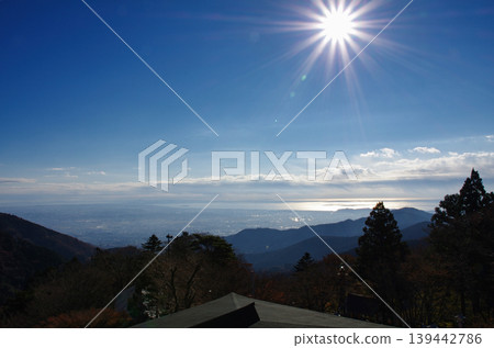 Views of Shonan from the summit of Mt. Oyama Views of Shonan from the summit of Mt. Oyama 139442786