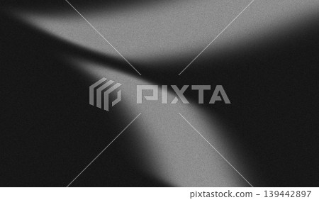 Grainy noise texture with abstract black and white gradient. High-contrast digital background for modern design, overlay, and creative projects Grainy noise texture with abstract black and white gradient. High-contrast digital background for modern design, overlay, and creative projects 139442897