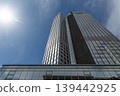 city skyscraper office glass skyline work symmetry 139442925