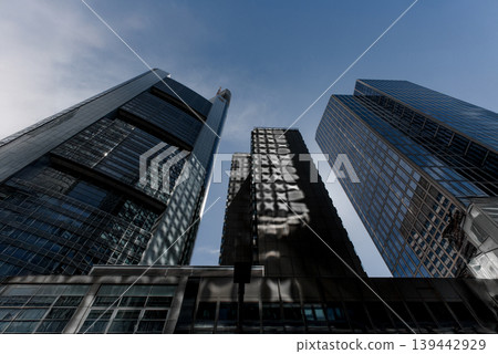 city skyscraper office glass skyline work symmetry city skyscraper office glass skyline work symmetry 139442929