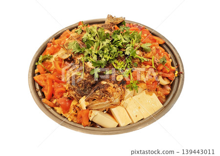 Tomato Tofu Dried Pot Fish (Grilled Fish) Gourmet Refinement Picture Tomato Tofu Dried Pot Fish (Grilled Fish) Gourmet Refinement Picture 139443011