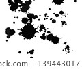 Splashing ink texture 139443017
