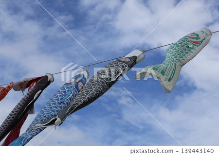 游泳在天空的鯉魚飄帶 游泳在天空的鯉魚飄帶 139443140