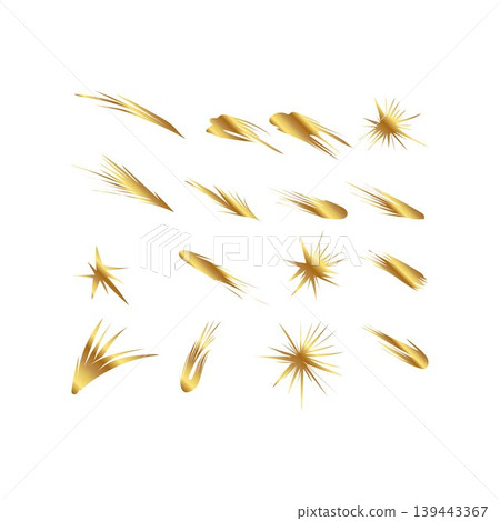 free vector gold stardust star illustration free vector gold stardust star illustration 139443367