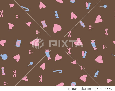 Collection of soft pastel floral and whimsical animal seamless patterns 139444369