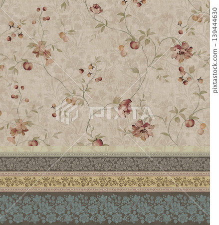 Collection of elegant muted floral and botanical seamless patterns Collection of elegant muted floral and botanical seamless patterns 139444630