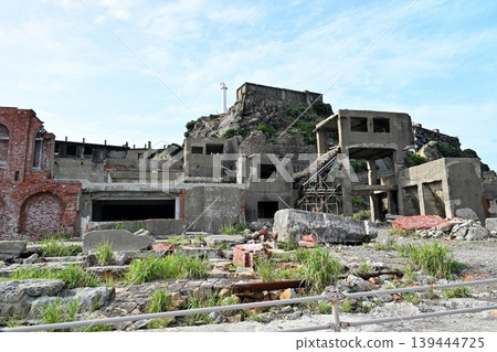 Gunkanjima (Battleship Island) in Nagasaki Prefecture 139444725