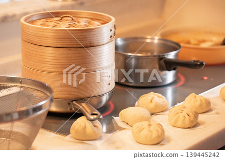 Homemade meat bun Homemade meat bun 139445242