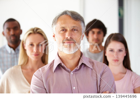 Business, portrait and serious people in office for teamwork, support and trust. Corporate, face or proud marketing team in unity for startup development, partnership and leadership with solidarity Business, portrait and serious people in office for teamwork, support and trust. Corporate, face or proud marketing team in unity for startup development, partnership and leadership with solidarity 139445696