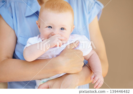 Parents hands, baby and family support, safety and carry newborn child, youth care or maternity. Toddler security, protection and person holding young infant together for trust bond, comfort or love Parents hands, baby and family support, safety and carry newborn child, youth care or maternity. Toddler security, protection and person holding young infant together for trust bond, comfort or love 139446482