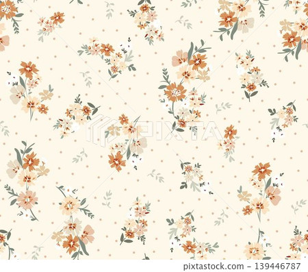 Collection of vintage muted earthy floral and botanical seamless patterns Collection of vintage muted earthy floral and botanical seamless patterns 139446787