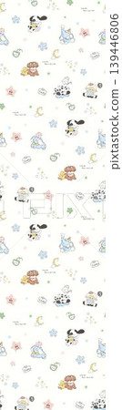 Collection of vintage muted earthy floral and botanical seamless patterns 139446806