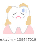 一個牙齒骯髒不堪、健康狀況不佳的角色。 139447019