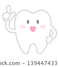 可愛的牙齒角色 139447433
