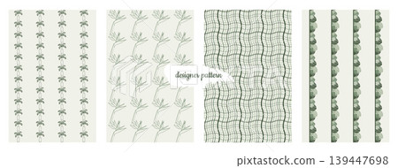 Modern Tropical Pattern Collection for Textile and Branding Modern Tropical Pattern Collection for Textile and Branding 139447698