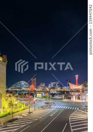 神戶夜景：從新港碼頭眺望聖誕燈飾 139447842
