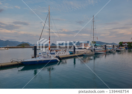 Langkawi Malaysia-April 18 2024: Langkawi, a duty-free archipelago of 99 islands in northwest Malaysia, is a premier UNESCO Global Geopark known for its stunning beaches, ancient mangrove forests, Langkawi Malaysia-April 18 2024: Langkawi, a duty-free archipelago of 99 islands in northwest Malaysia, is a premier UNESCO Global Geopark known for its stunning beaches, ancient mangrove forests, 139448754