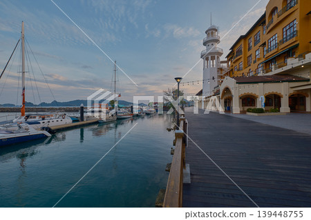 Langkawi Malaysia-April 18 2024: Langkawi, a duty-free archipelago of 99 islands in northwest Malaysia, is a premier UNESCO Global Geopark known for its stunning beaches, ancient mangrove forests, Langkawi Malaysia-April 18 2024: Langkawi, a duty-free archipelago of 99 islands in northwest Malaysia, is a premier UNESCO Global Geopark known for its stunning beaches, ancient mangrove forests, 139448755