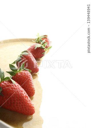 Fresh Strawberry Fruit with Natural Texture Fresh Strawberry Fruit with Natural Texture 139448941