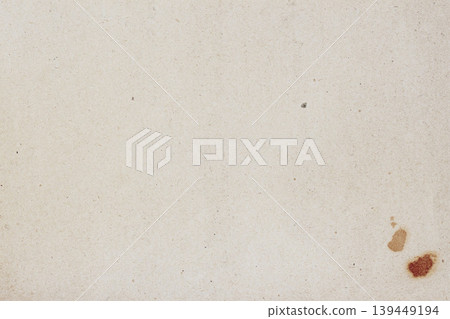 Paper texture with fiber, speckle, stains, blank surface for stationery, packaging, archive, scrapbook, design. Natural background paper for mockup, copy space, banner Paper texture with fiber, speckle, stains, blank surface for stationery, packaging, archive, scrapbook, design. Natural background paper for mockup, copy space, banner 139449194