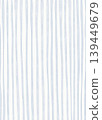 Watercolor baby blue vertical stripe abstract background hand painted seamless digital paper pattern. Illustration for design, print, fabric, background. 139449679