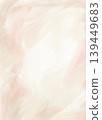 Abstract pastel beige and pink watercolor textured background with soft paint wash texture. Illustration for design, print, fabric, background. 139449683