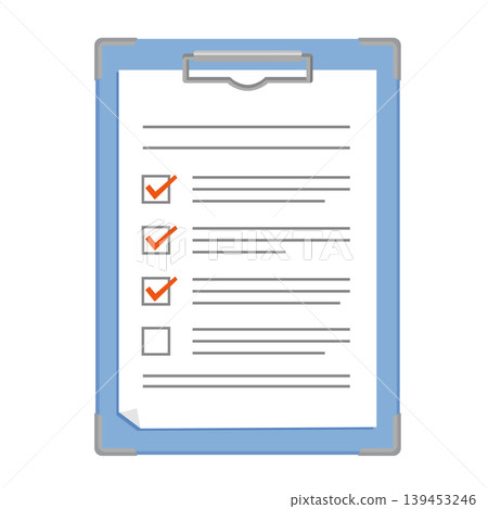 Medical chart illustrations, binder, clipboard Medical chart illustrations, binder, clipboard 139453246