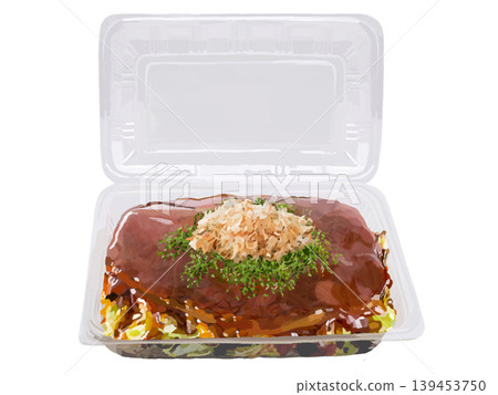 Okonomiyaki (opened package) 139453750