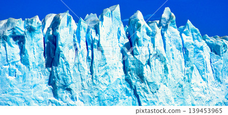 The breathtaking scenery of the Perito Moreno Glacier in the Patagonia region. The breathtaking scenery of the Perito Moreno Glacier in the Patagonia region. 139453965