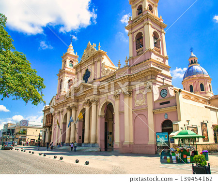 Salta's 9th July Square and Cathedral Salta's 9th July Square and Cathedral 139454162