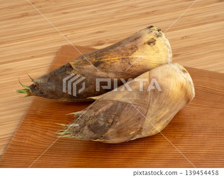 Raw bamboo shoots Raw bamboo shoots 139454458
