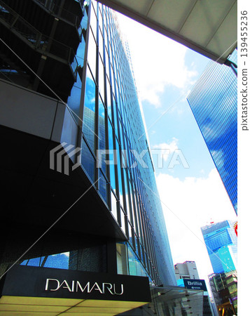 A view of Daimaru Tokyo store located on the Yaesu Exit side of JR Tokyo Station. A view of Daimaru Tokyo store located on the Yaesu Exit side of JR Tokyo Station. 139455236