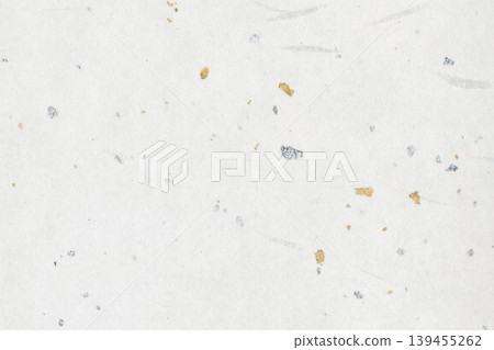 Washi paper texture, Dairei paper with gold and silver foil, white, 11 Washi paper texture, Dairei paper with gold and silver foil, white, 11 139455262