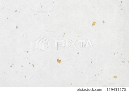 Washi paper texture, Dairei paper with gold and silver foil, white, 19 139455270