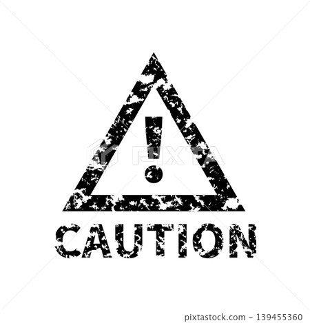 Faded stamp | CAUTION (mark) Faded stamp | CAUTION (mark) 139455360