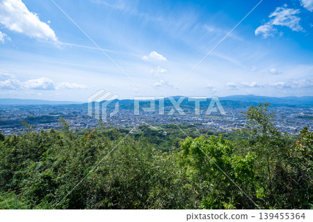 從岩屋城遺址眺望 從岩屋城遺址眺望 139455364