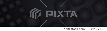 Modern dark neumorphism pattern background with isometric square blocks for UI UX interface design and trendy digital wallpaper Modern dark neumorphism pattern background with isometric square blocks for UI UX interface design and trendy digital wallpaper 139455439