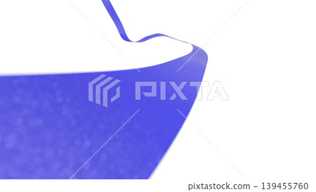 Flowing fabric - impactful presentation cover with white background - CG Flowing fabric - impactful presentation cover with white background - CG 139455760